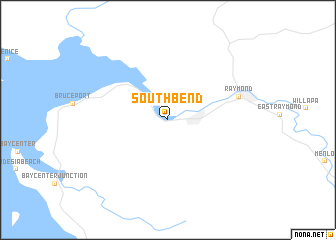 map of South Bend