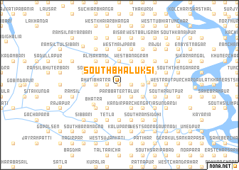 map of South Bhāluksi