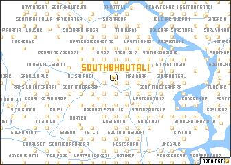 map of South Bhāutali