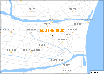 map of Southbrook