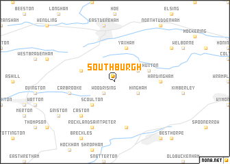 map of Southburgh
