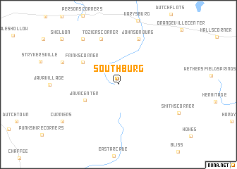 map of Southburg