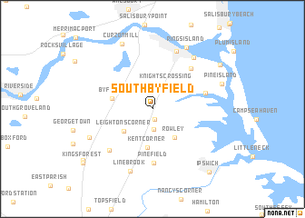 map of South Byfield