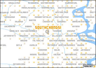 map of South Chāndsi