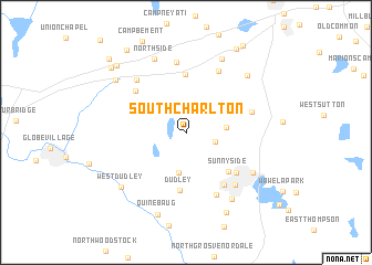 map of South Charlton