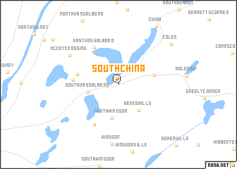 map of South China