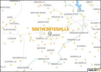 map of South Coatesville