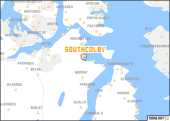 map of South Colby