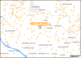 map of South Covell