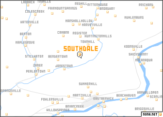 map of Southdale