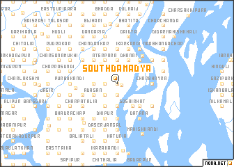 map of South Dāmadya