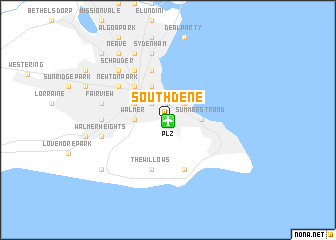 map of Southdene