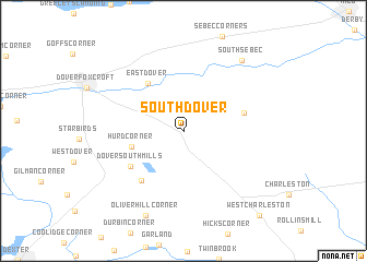 map of South Dover