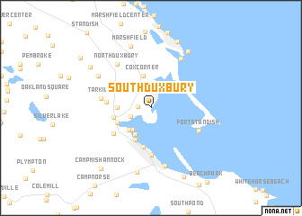 map of South Duxbury