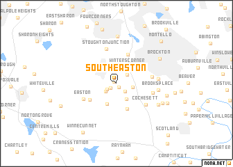 map of South Easton