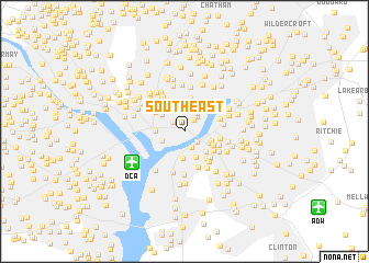 map of Southeast