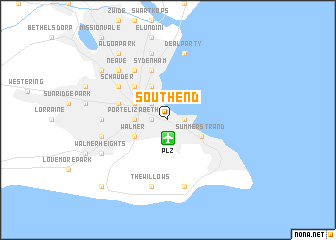 map of South End