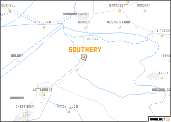 map of Southery