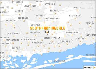 map of South Farmingdale