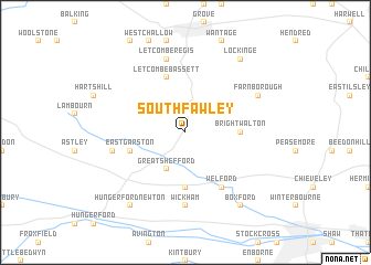 map of South Fawley