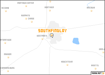map of South Findlay