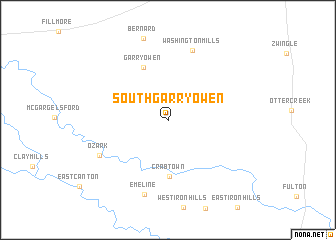 map of South Garry Owen