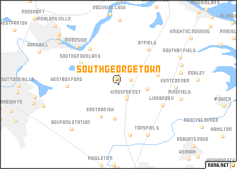 map of South Georgetown