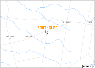 map of South Glen