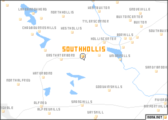 map of South Hollis