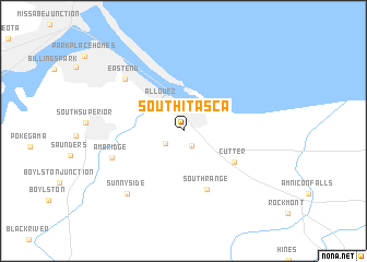 map of South Itasca