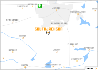 map of South Jackson