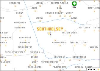 map of South Kelsey