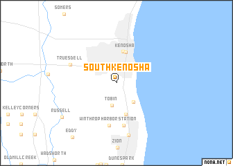 map of South Kenosha