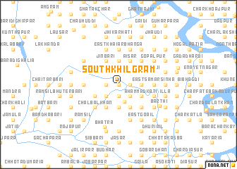 map of South Khilgrām