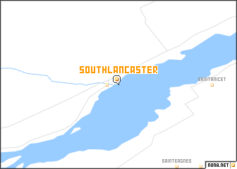 map of South Lancaster