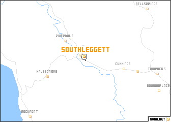 map of South Leggett