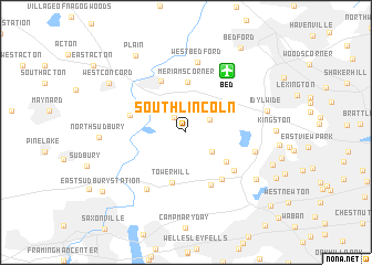 map of South Lincoln