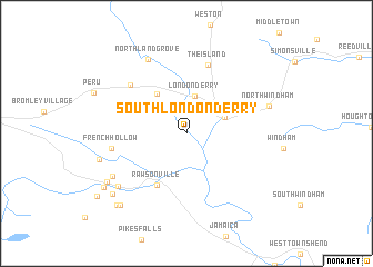 map of South Londonderry