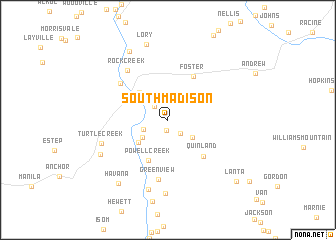 map of South Madison