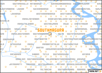 map of South Māgura