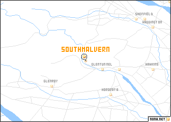 map of South Malvern