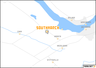 map of South March