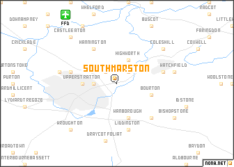 map of South Marston