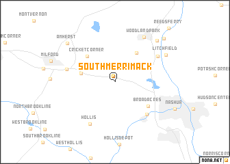 map of South Merrimack