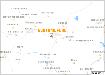 map of South Milford