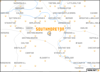 map of South Moreton