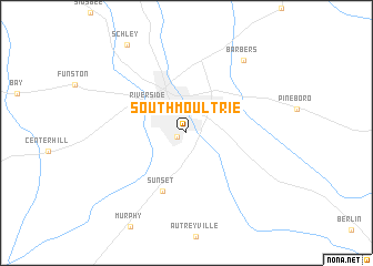 map of South Moultrie