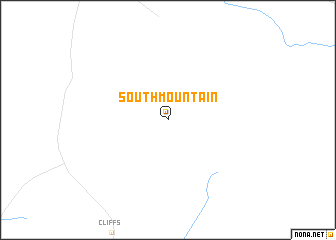 map of South Mountain