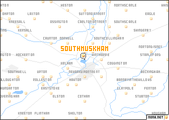 map of South Muskham