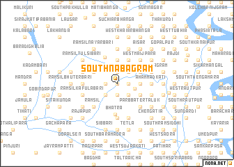 map of South Nabagrām